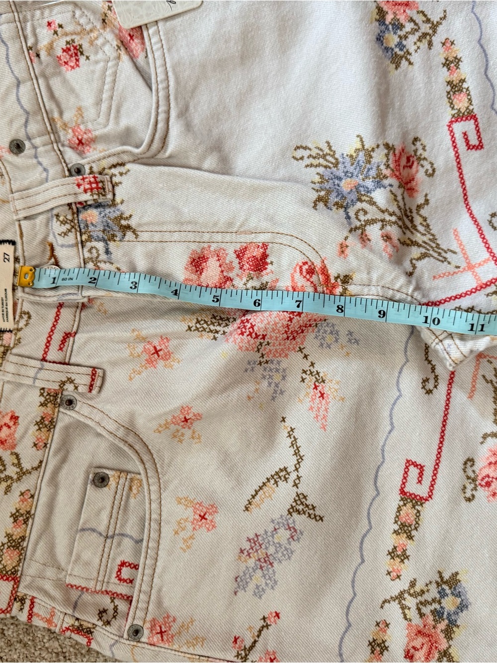 NWT We The Free Eden Slouch Floral Wide-Leg Women’s - Picture 9 of 13
